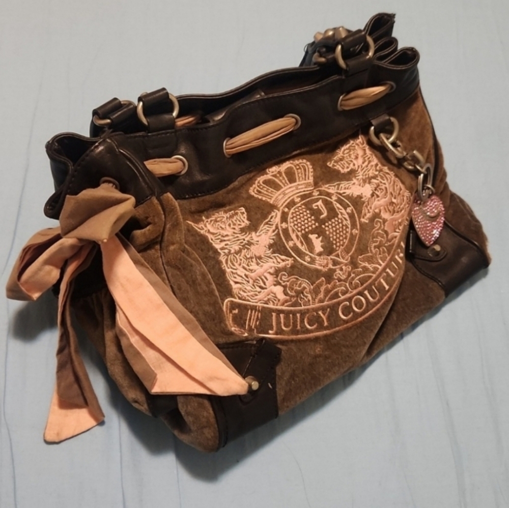 🩷🩶 Vintage Juicy Couture Purse/Tote Bag